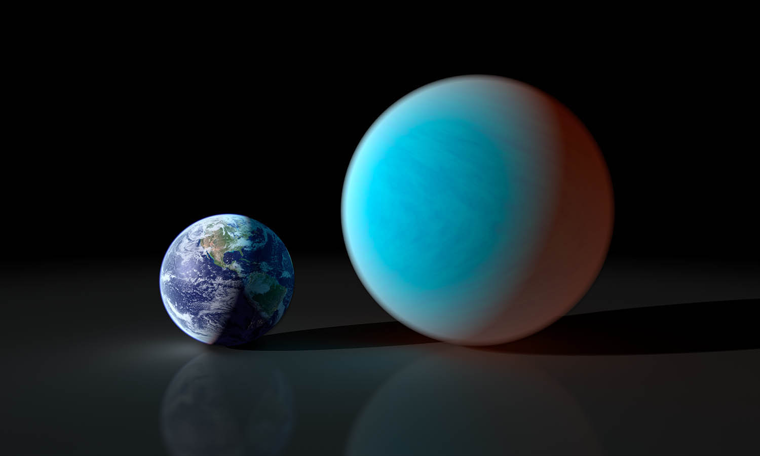 The rocky exoplanet 55 Cancri e, about twice the radius of Earth, has an 18-hour year!