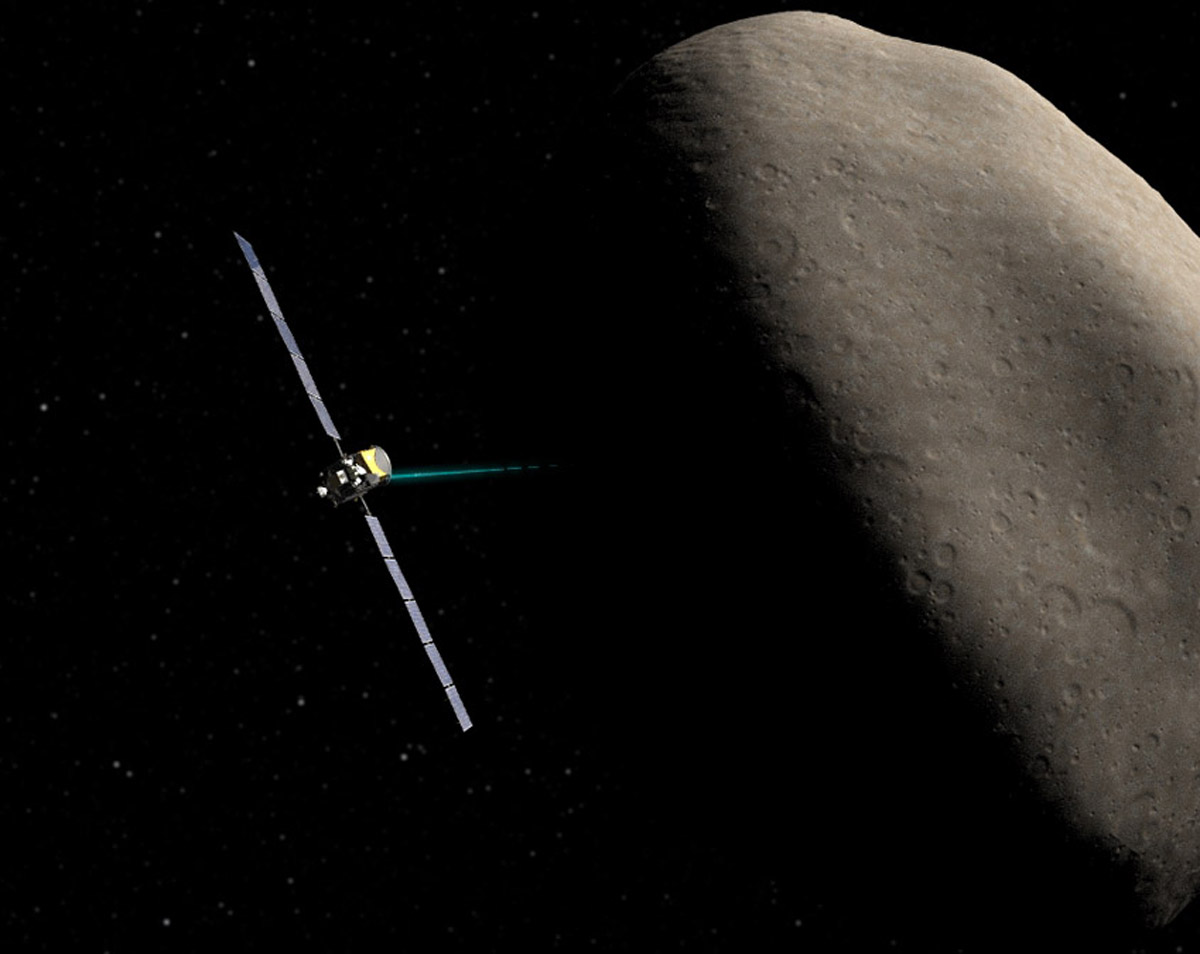 Dawn will be the first spacecraft to establish orbits around two separate target bodies during its mission-thanks to ion propulsion validated by Deep Space 1.